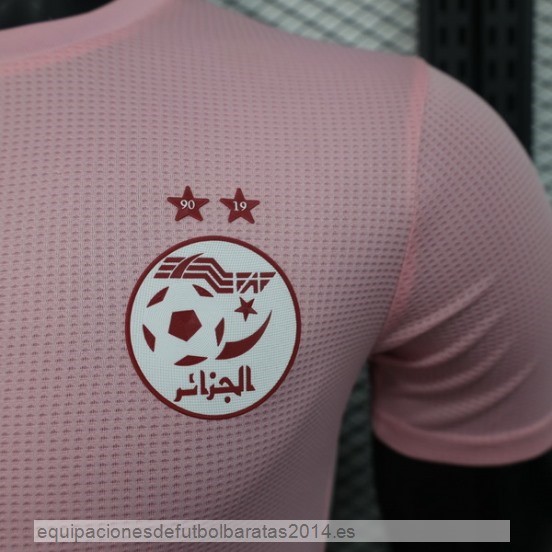 Nuevo Especial Jugadores Camiseta Argelia 2024 Rosa Baratas
